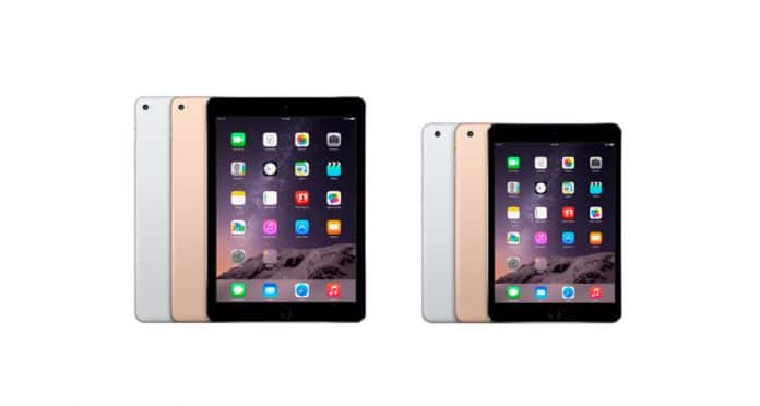 Nuevos iPad Air 2 y iPad Mini 3