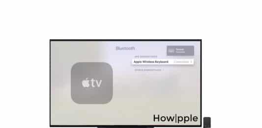 Apple TV Teclado Bluetooth Howpple