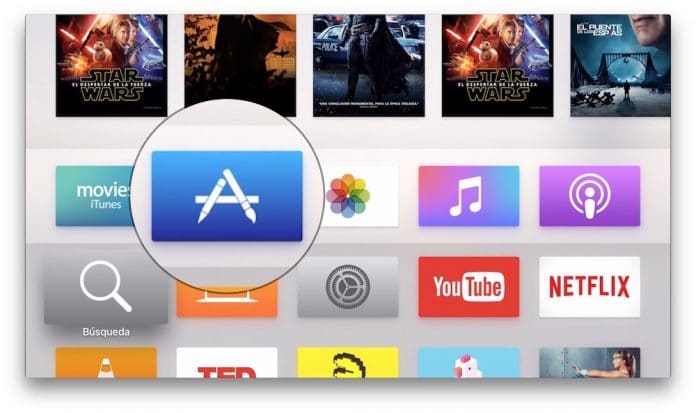 App Store Apple TV 4