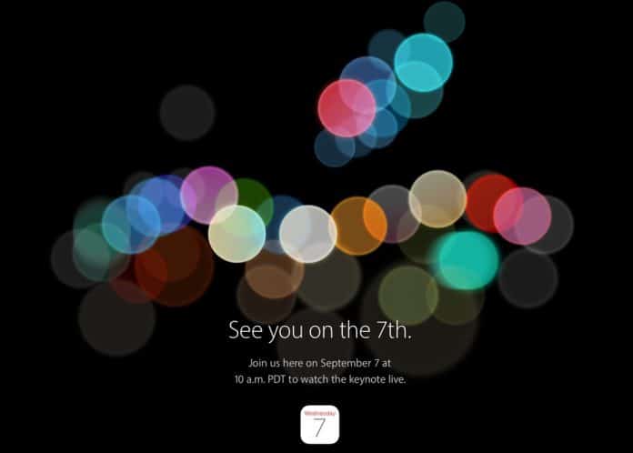 Keynote nuevo iPhone 7