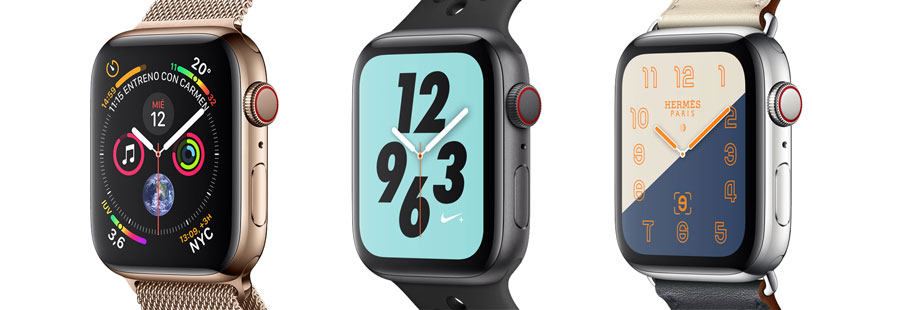 Modelos Apple Watch Series 4