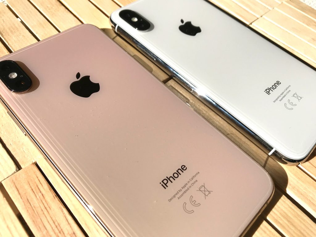 Diseño iPhone XS y iPhone X