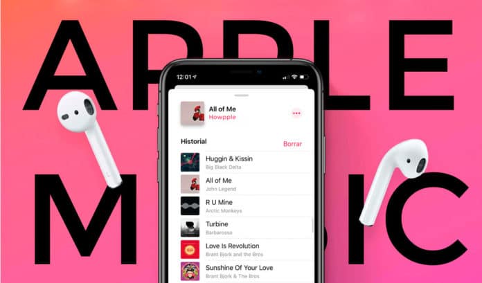 Cómo ver el historial de canciones en Apple Music