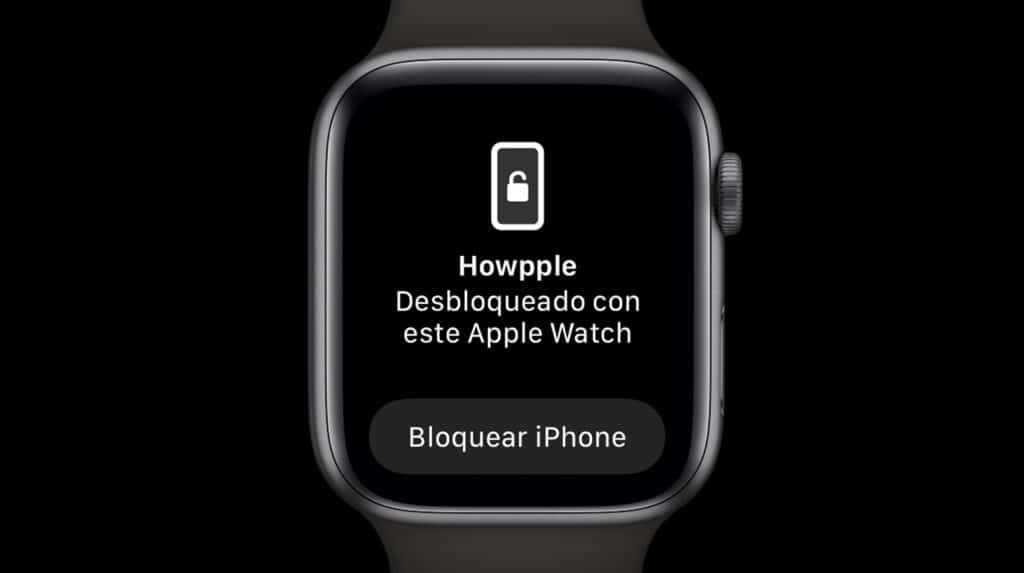 Cómo desbloquear el iPhone con el Apple Watch