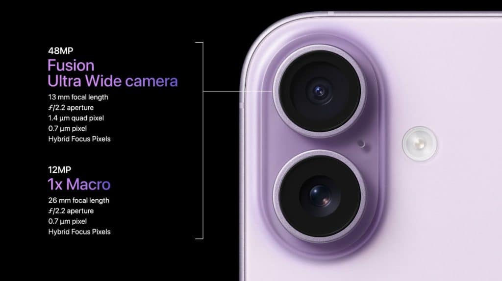 Camara iPhone 17