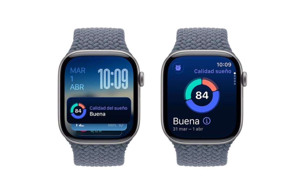 Puntuación de sueñista en el nuevo Apple Watch Series 11